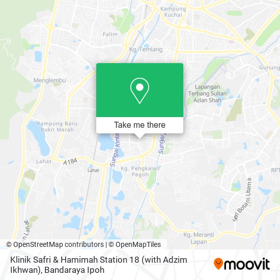 Klinik Safri & Hamimah Station 18 (with Adzim Ikhwan) map
