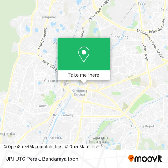 Peta JPJ UTC Perak