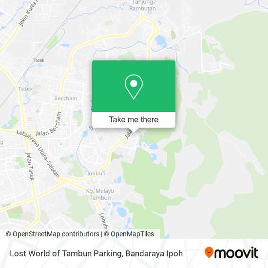 Lost World of Tambun Parking map
