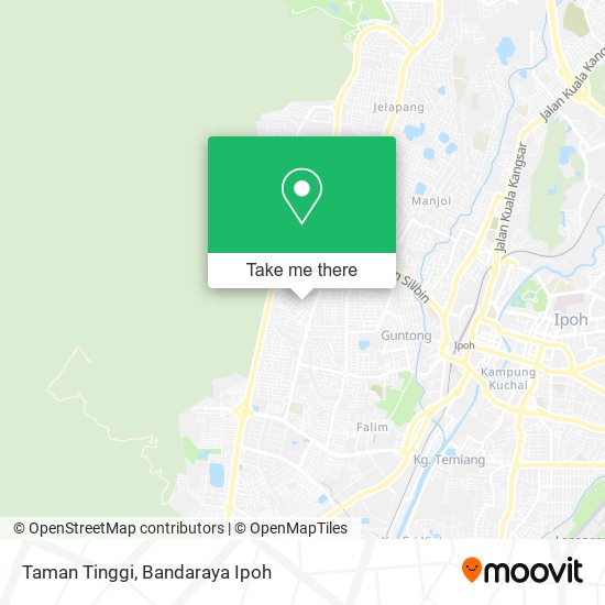 Taman Tinggi map