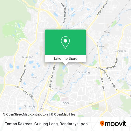 Peta Taman Rekreasi Gunung Lang