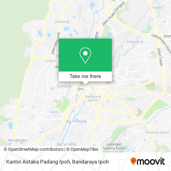 Kantin Astaka Padang Ipoh map