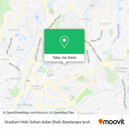 Peta Stadium Hoki Sultan Azlan Shah