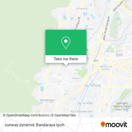 sunway pyramid map