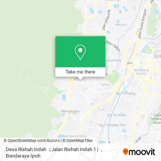 Desa Rishah Indah（Jalan Rishah Indah 1） map