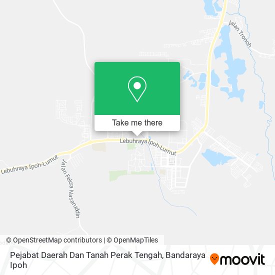 Peta Pejabat Daerah Dan Tanah Perak Tengah