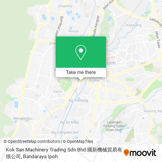 Peta Kok San Machinery Trading Sdn Bhd 國新機械貿易有很公司