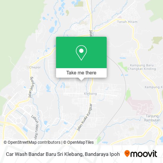 Car Wash Bandar Baru Sri Klebang map