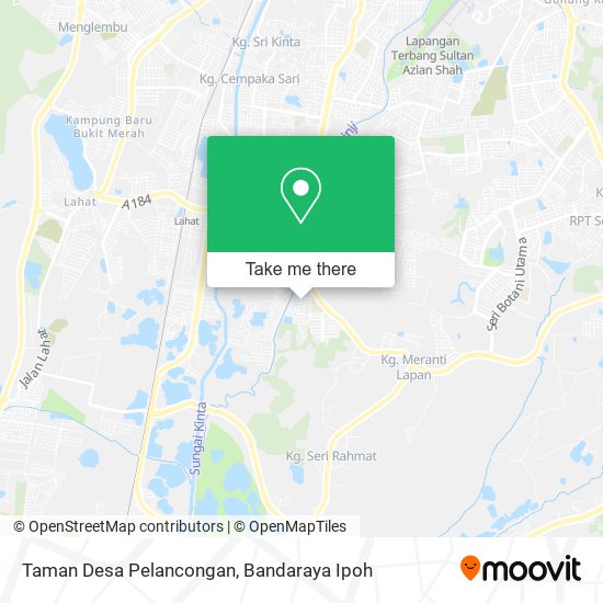 Peta Taman Desa Pelancongan