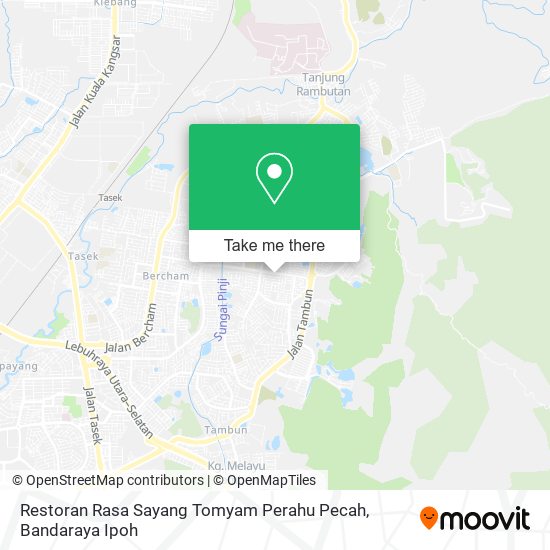 Restoran  Rasa Sayang Tomyam Perahu Pecah map