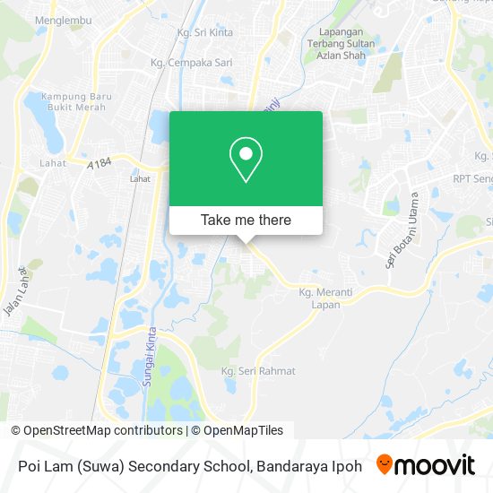 Poi Lam (Suwa) Secondary School map