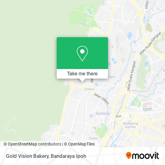 Gold Vision Bakery map