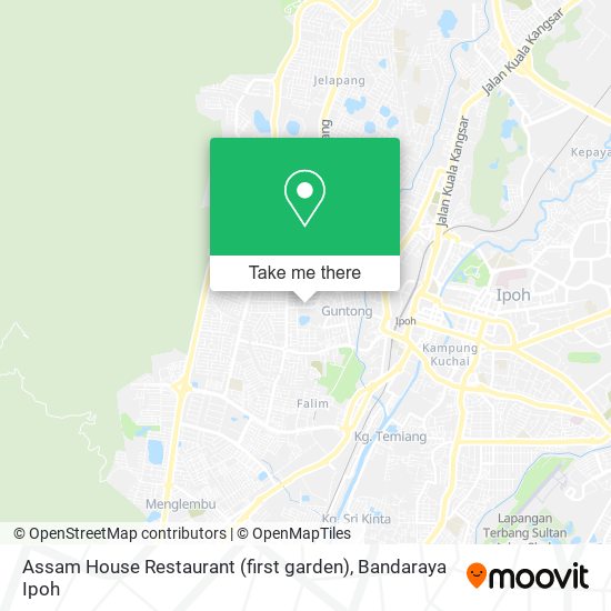 Assam House Restaurant (first garden) map