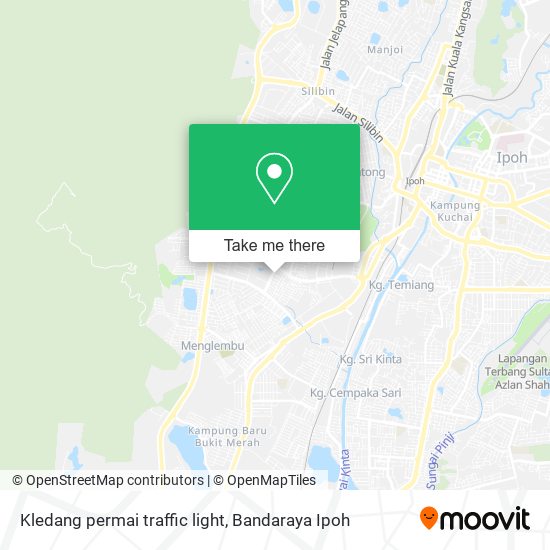 Peta Kledang permai traffic light