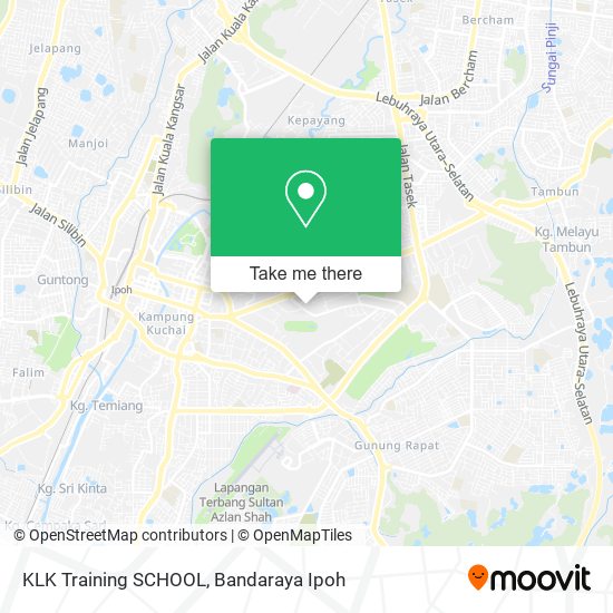 KLK Training SCHOOL map