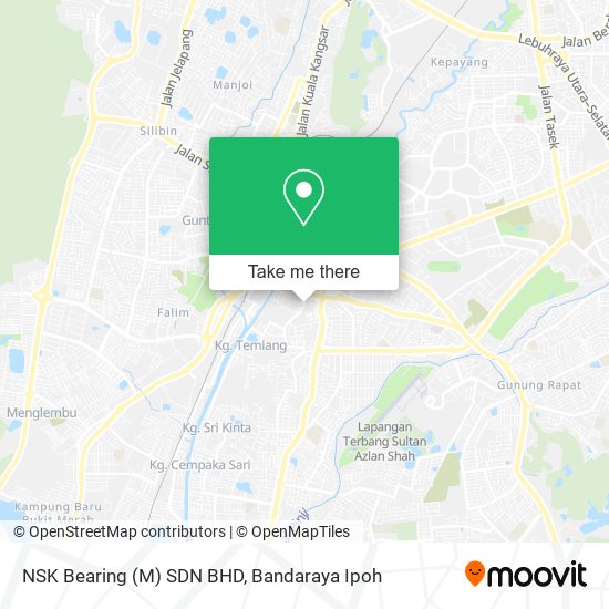 NSK Bearing (M) SDN BHD map