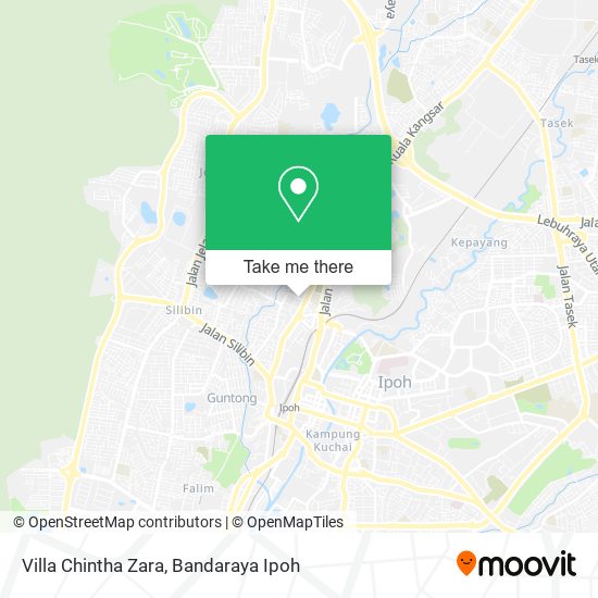 Villa Chintha Zara map