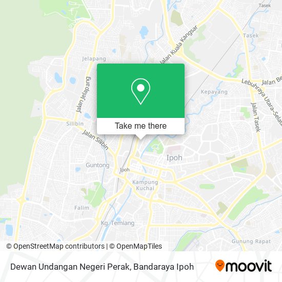 Dewan Undangan Negeri Perak map