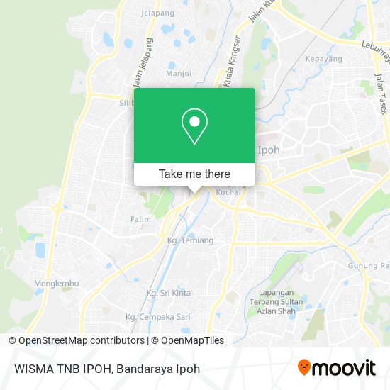 WISMA TNB IPOH map