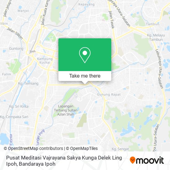Pusat Meditasi Vajrayana Sakya Kunga Delek Ling Ipoh map