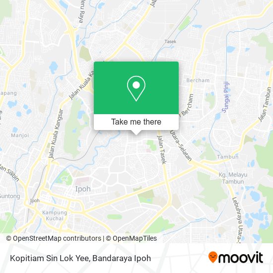 Peta Kopitiam Sin Lok Yee