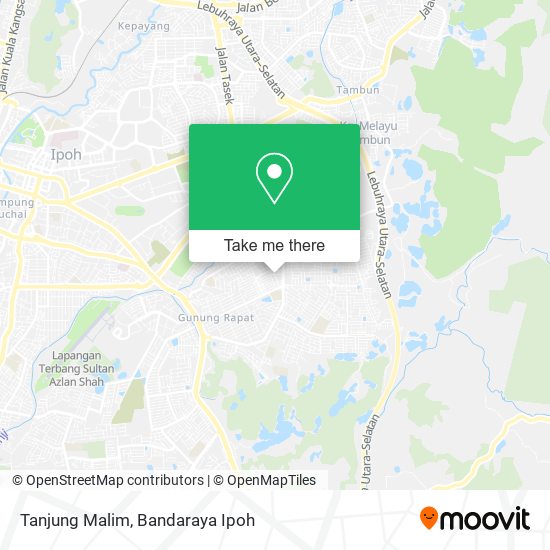 Tanjung Malim map