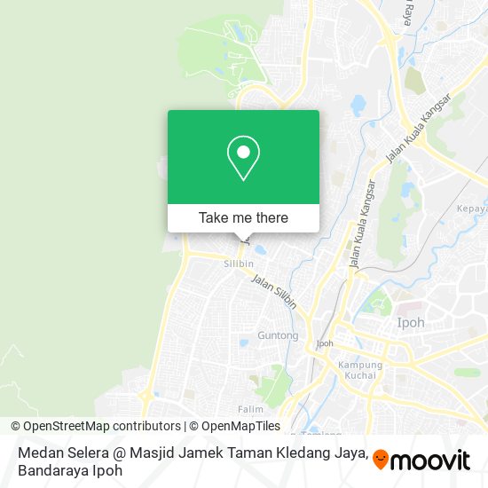 Medan Selera @ Masjid Jamek Taman Kledang Jaya map