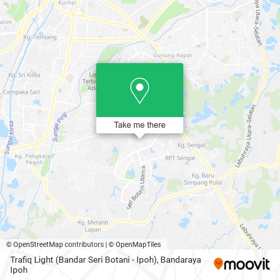 Trafiq Light (Bandar Seri Botani - Ipoh) map