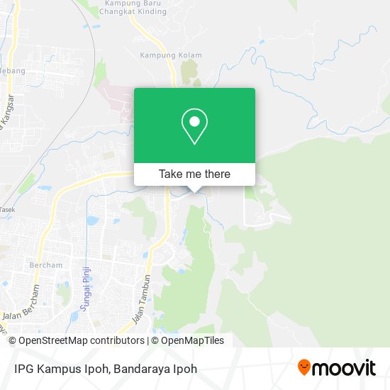 IPG Kampus Ipoh map