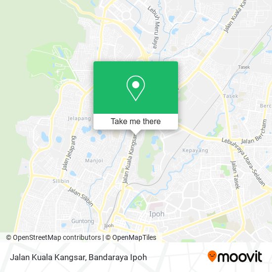 Jalan Kuala Kangsar map