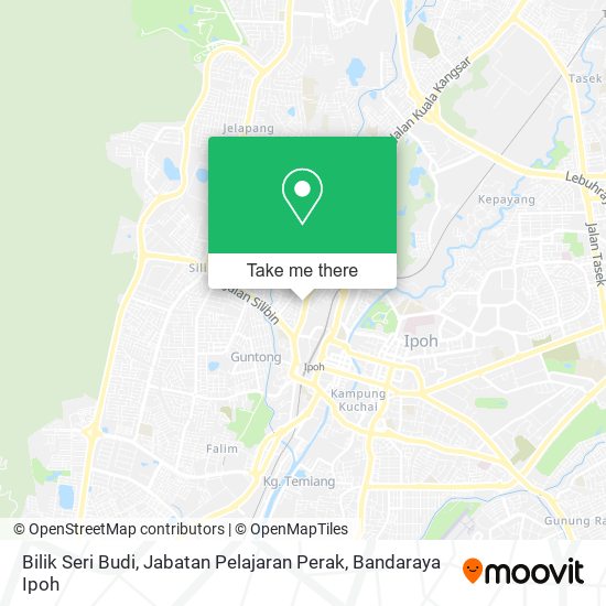 Peta Bilik Seri Budi, Jabatan Pelajaran Perak