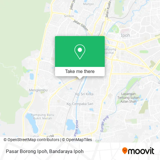 Pasar Borong Ipoh map