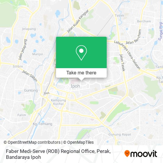 Faber Medi-Serve (ROB) Regional Office, Perak map