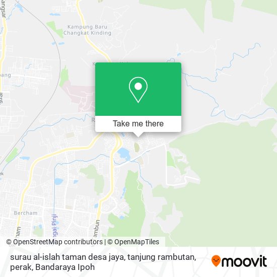 surau al-islah taman desa jaya, tanjung rambutan, perak map