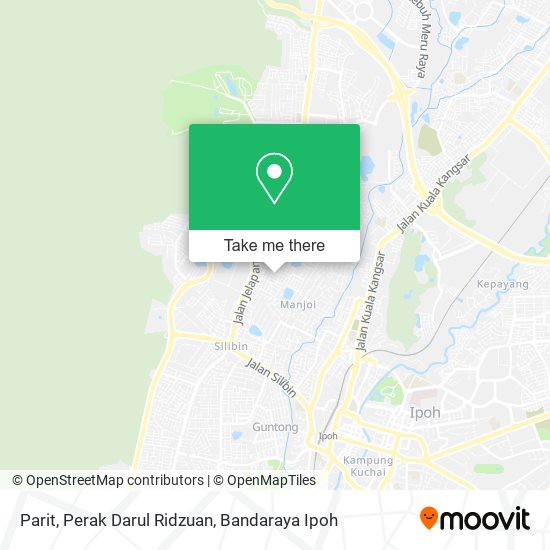 Parit, Perak Darul Ridzuan map