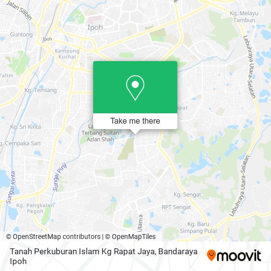 Peta Tanah Perkuburan Islam Kg Rapat Jaya
