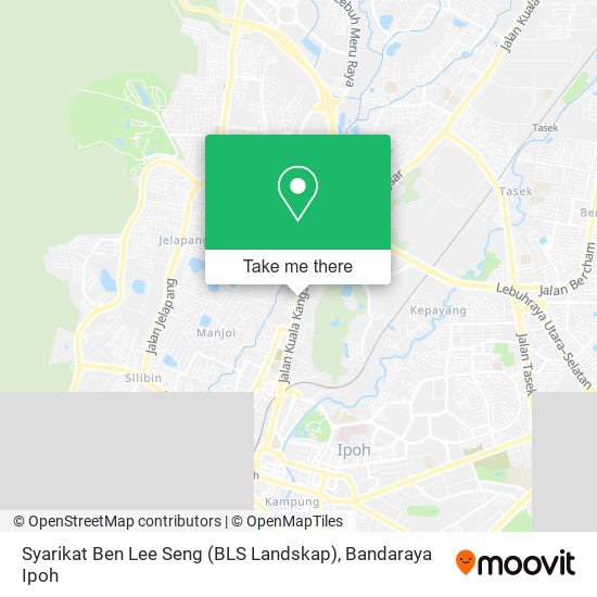 Peta Syarikat Ben Lee Seng (BLS Landskap)