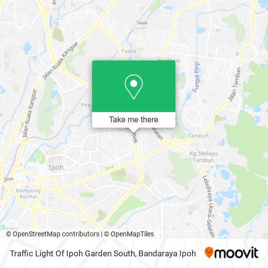 Traffic Light Of Ipoh Garden South map