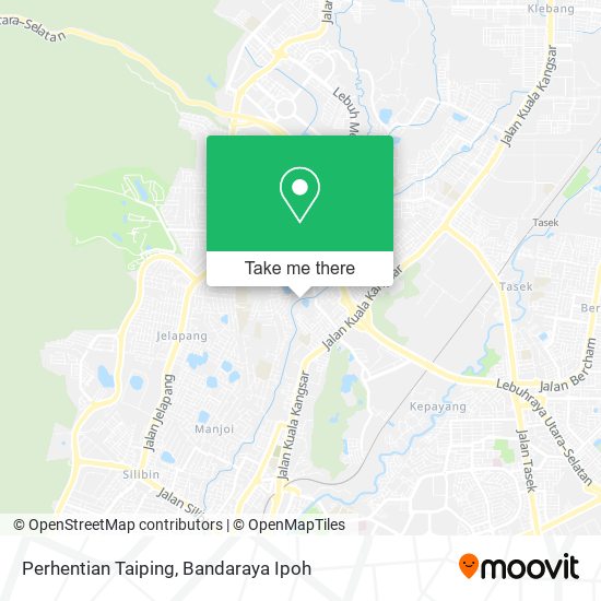 Perhentian Taiping map