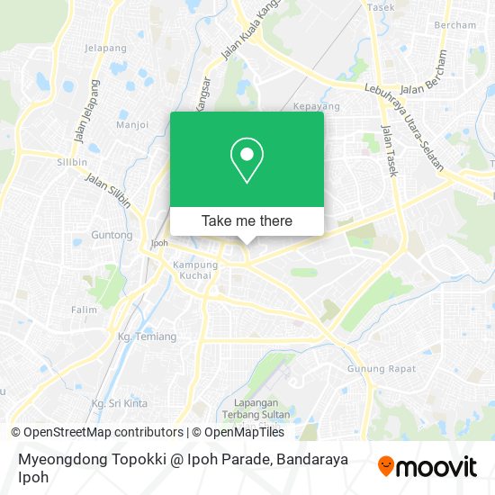 Myeongdong Topokki @ Ipoh Parade map