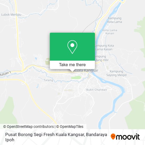 Pusat Borong Segi Fresh Kuala Kangsar map
