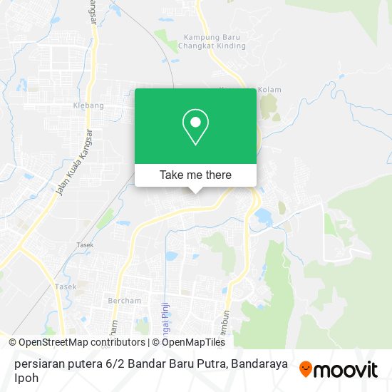 persiaran putera 6 / 2 Bandar Baru Putra map