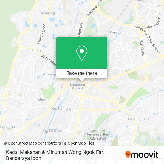 Peta Kedai Makanan & Minuman Wong Ngok Far