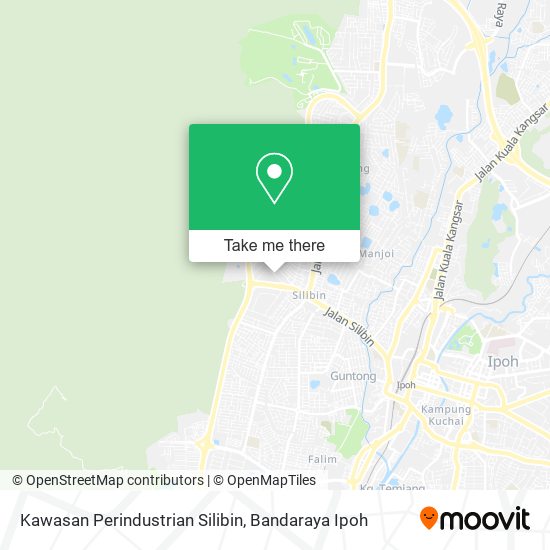 Kawasan Perindustrian Silibin map