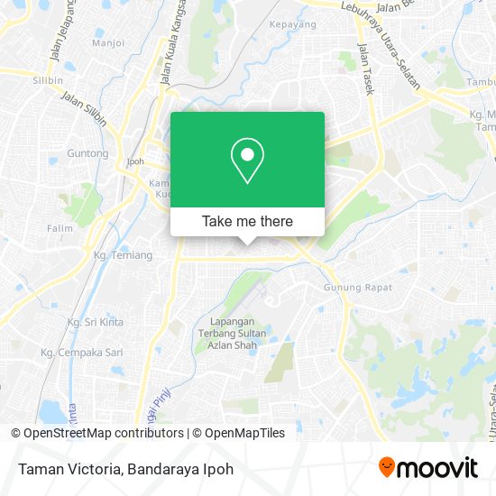 Peta Taman Victoria