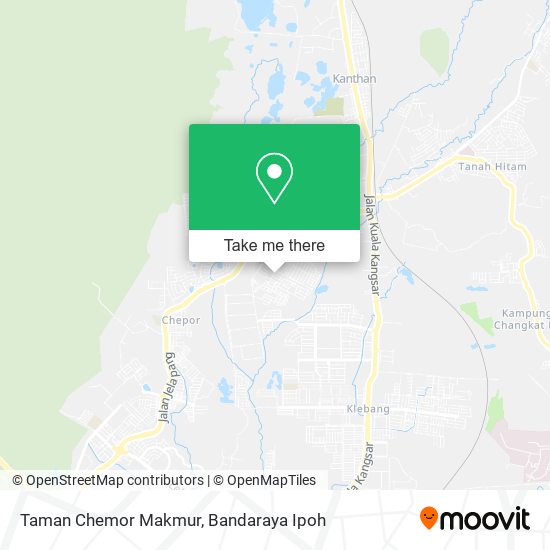 Peta Taman Chemor Makmur