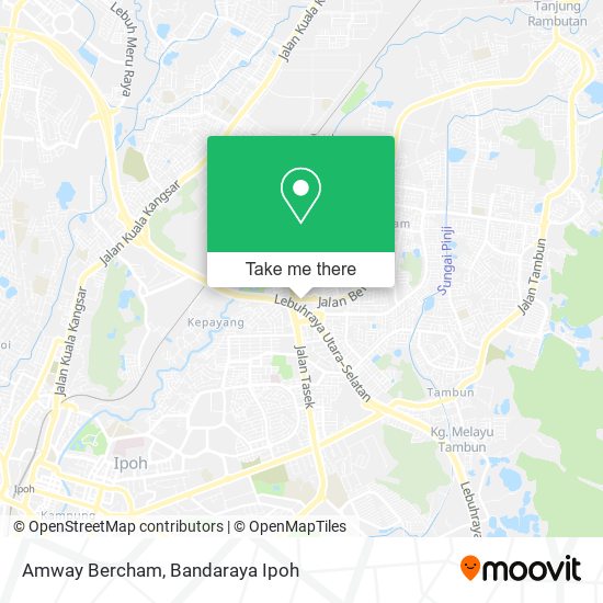 Amway Bercham map