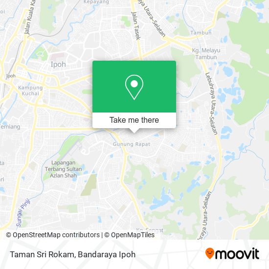 Taman Sri Rokam map