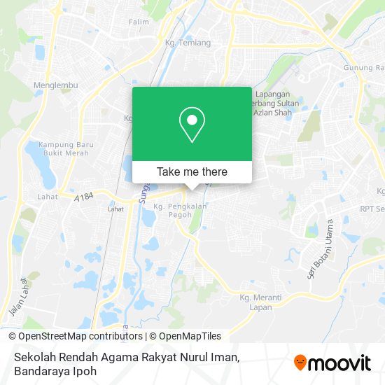 Sekolah Rendah Agama Rakyat Nurul Iman map