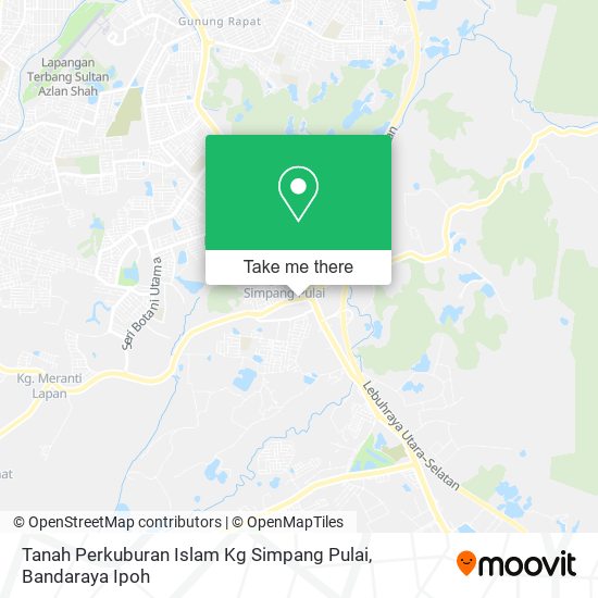 Tanah Perkuburan Islam Kg Simpang Pulai map